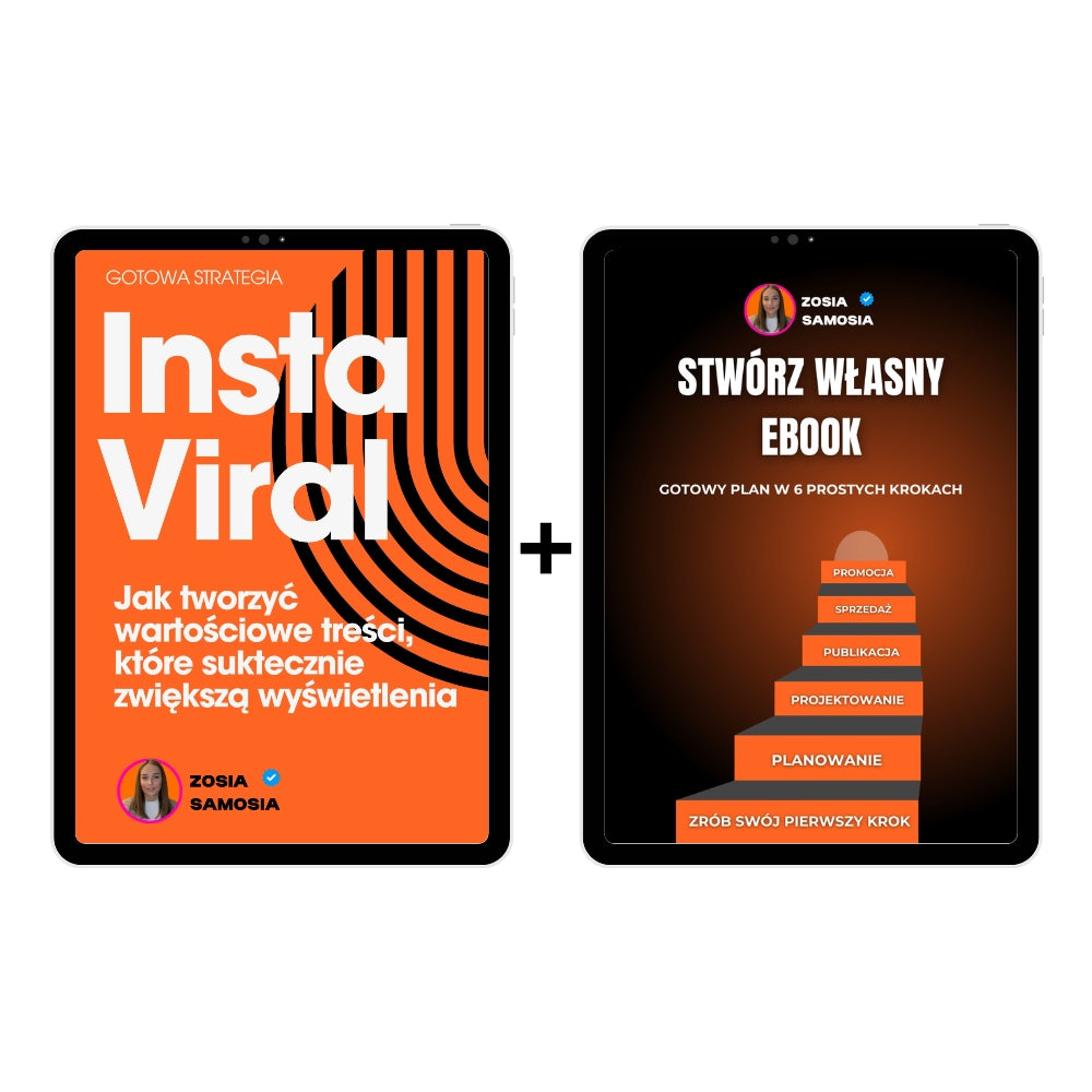 PAKIET BIZNES - '' Insta Viral + Stwórz Własny Ebook''